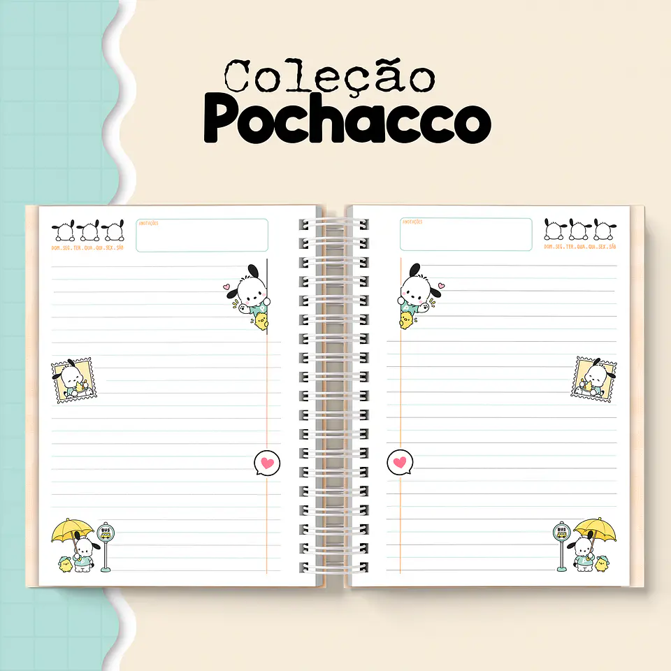 Coleção Pochacco - Encadernação 2