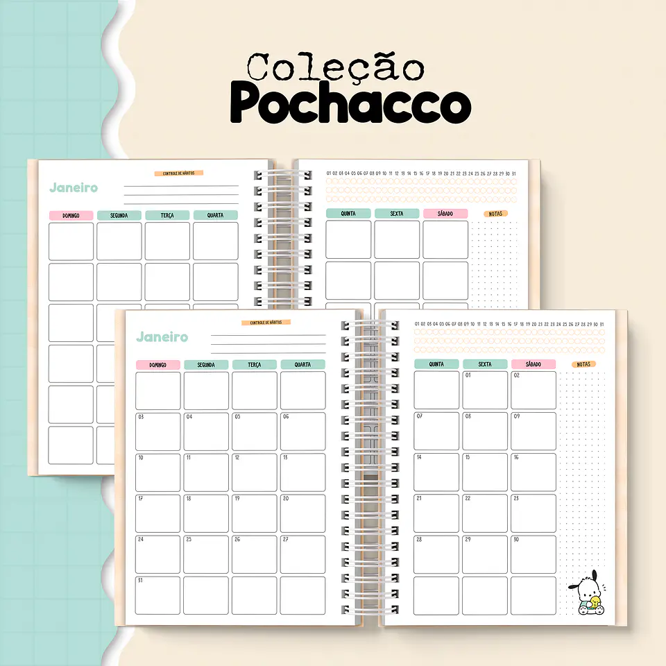Coleção Pochacco - Encadernação 15