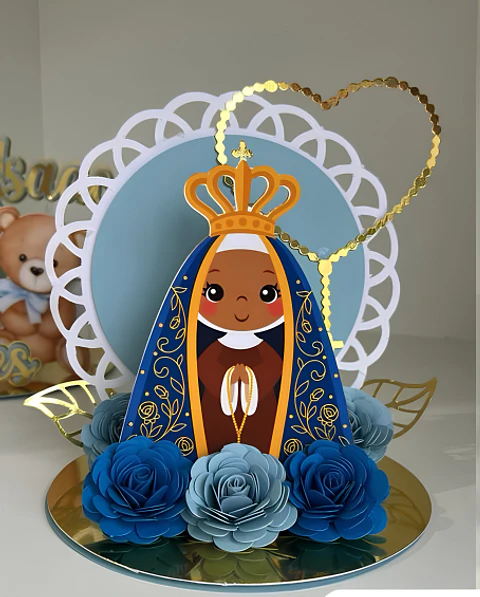 Topo de Bolo - Nossa Senhora Aparecida