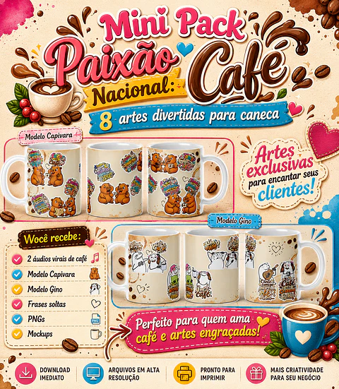 Paixão Nacional Café - Canecas