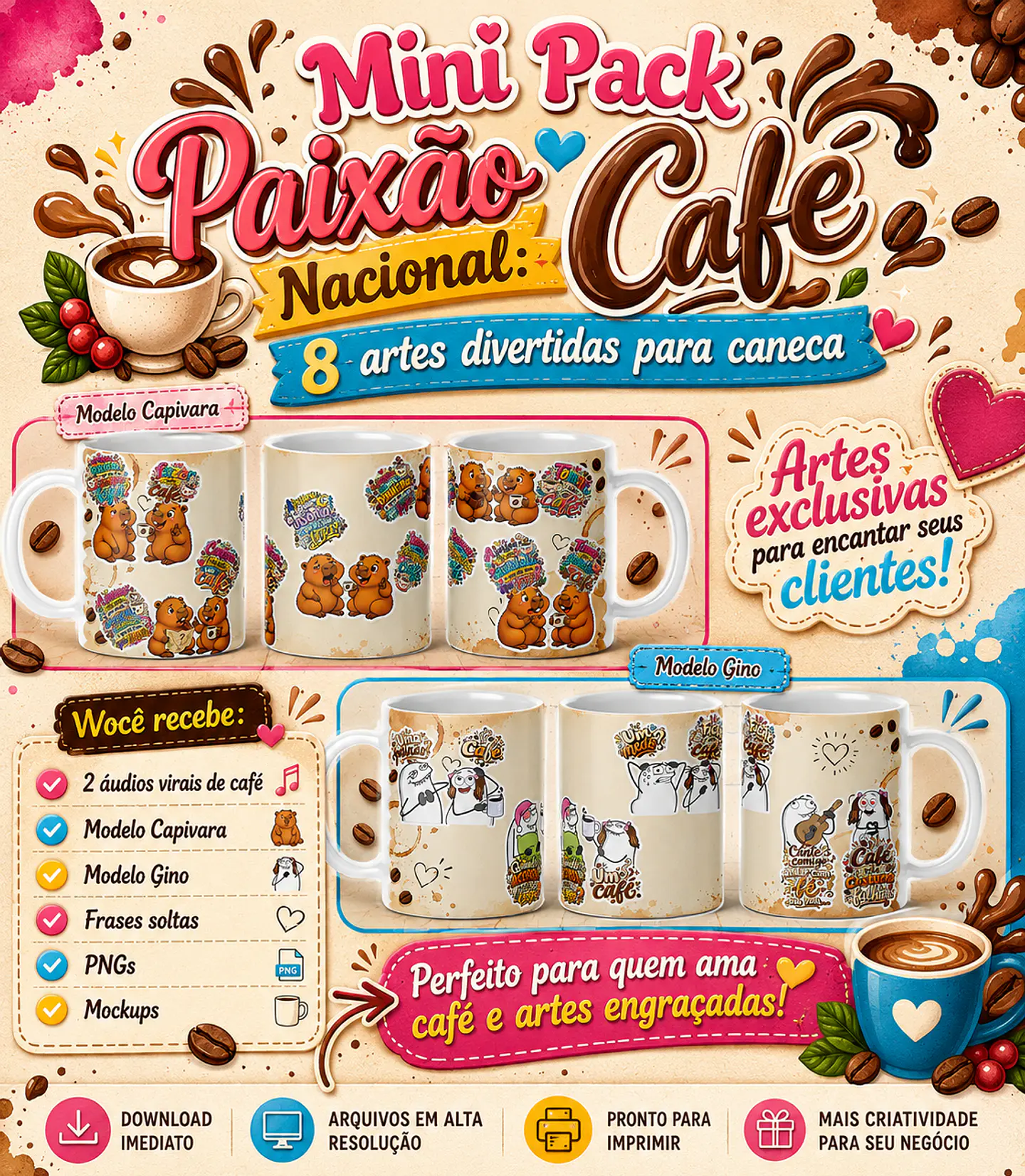 Paixão Nacional Café - Canecas 1
