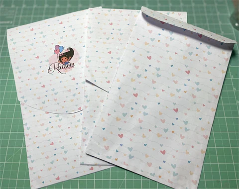 Envelope para Topo de Bolo - Arquivo de Corte