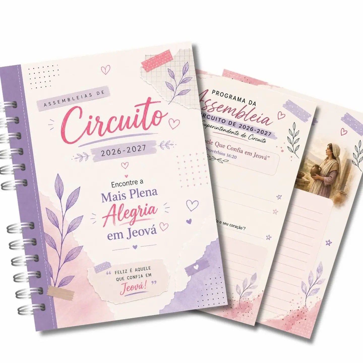 Caderno Teen Feminino para as Assembleias 2026-2027 2