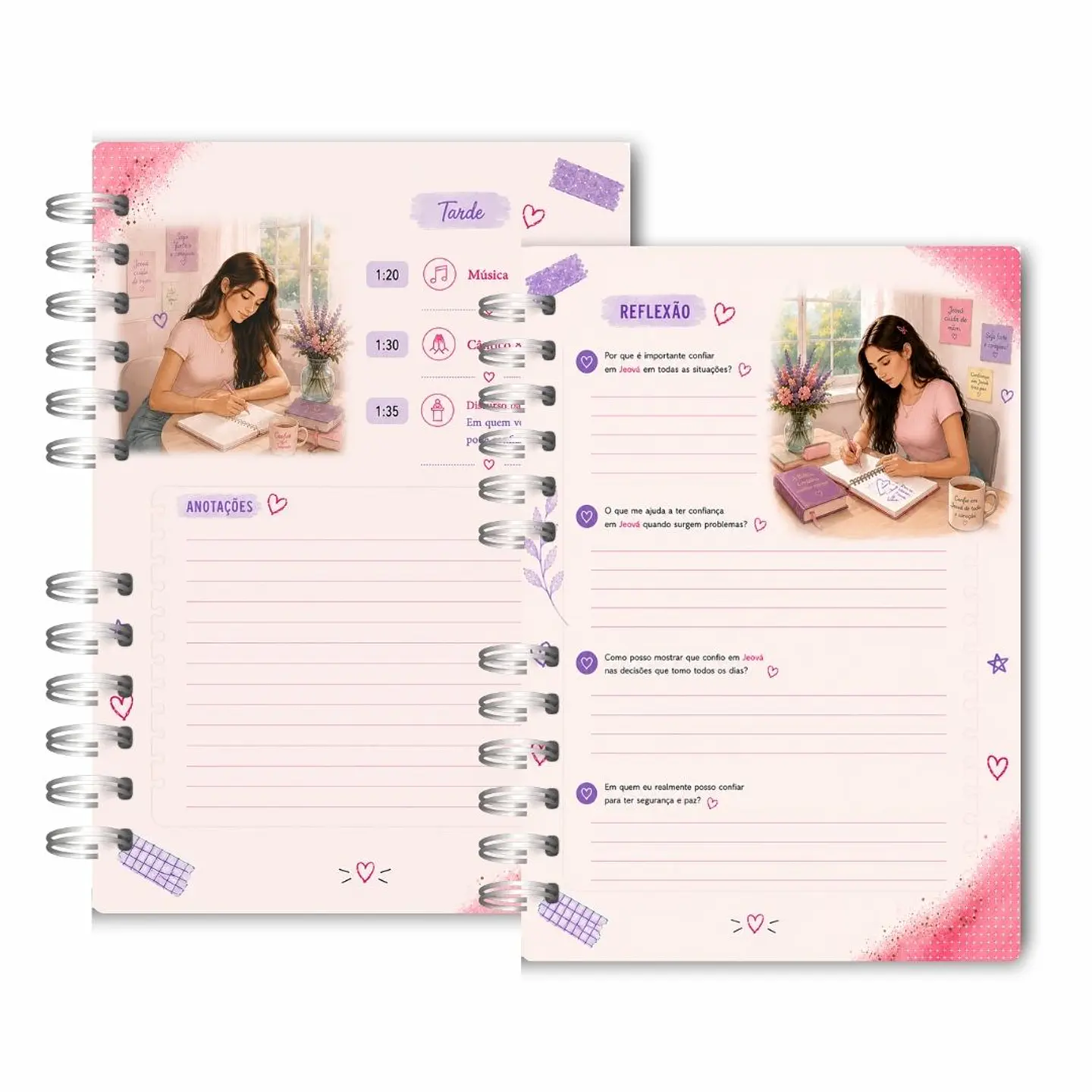 Caderno Teen Feminino para as Assembleias 2026-2027 7
