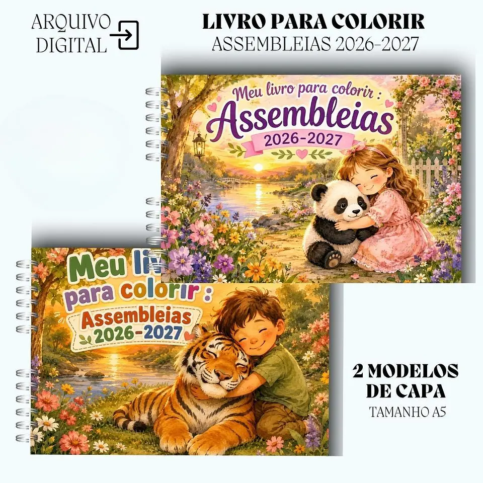 Livro para Colorir Infantil - Assembleia de Circuito 2026-2027 1