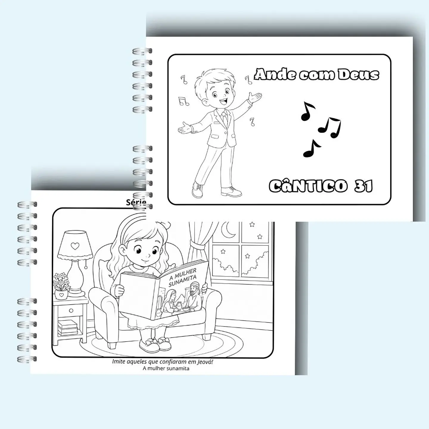 Livro para Colorir Infantil - Assembleia de Circuito 2026-2027 5