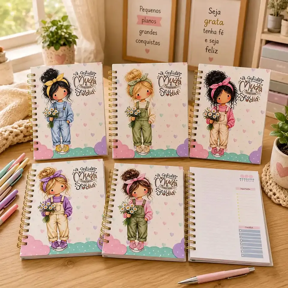 Caderno A5 - Cute Teen 1