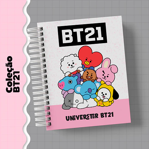 Coleção BT21 - Encadernação