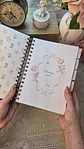 Planner Wire-o - Coleção Laços e Rosas - Thumbnail 6