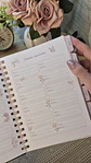 Planner Wire-o - Coleção Laços e Rosas - Thumbnail 16