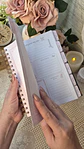 Planner Wire-o - Coleção Laços e Rosas - Thumbnail 19