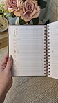 Planner Wire-o - Coleção Laços e Rosas - Thumbnail 23