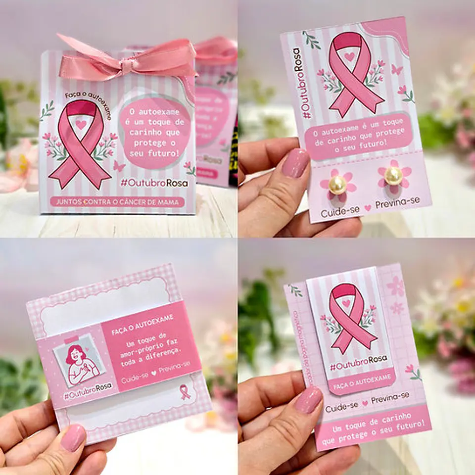 Coleção Outubro Rosa - Arquivo de Corte 1