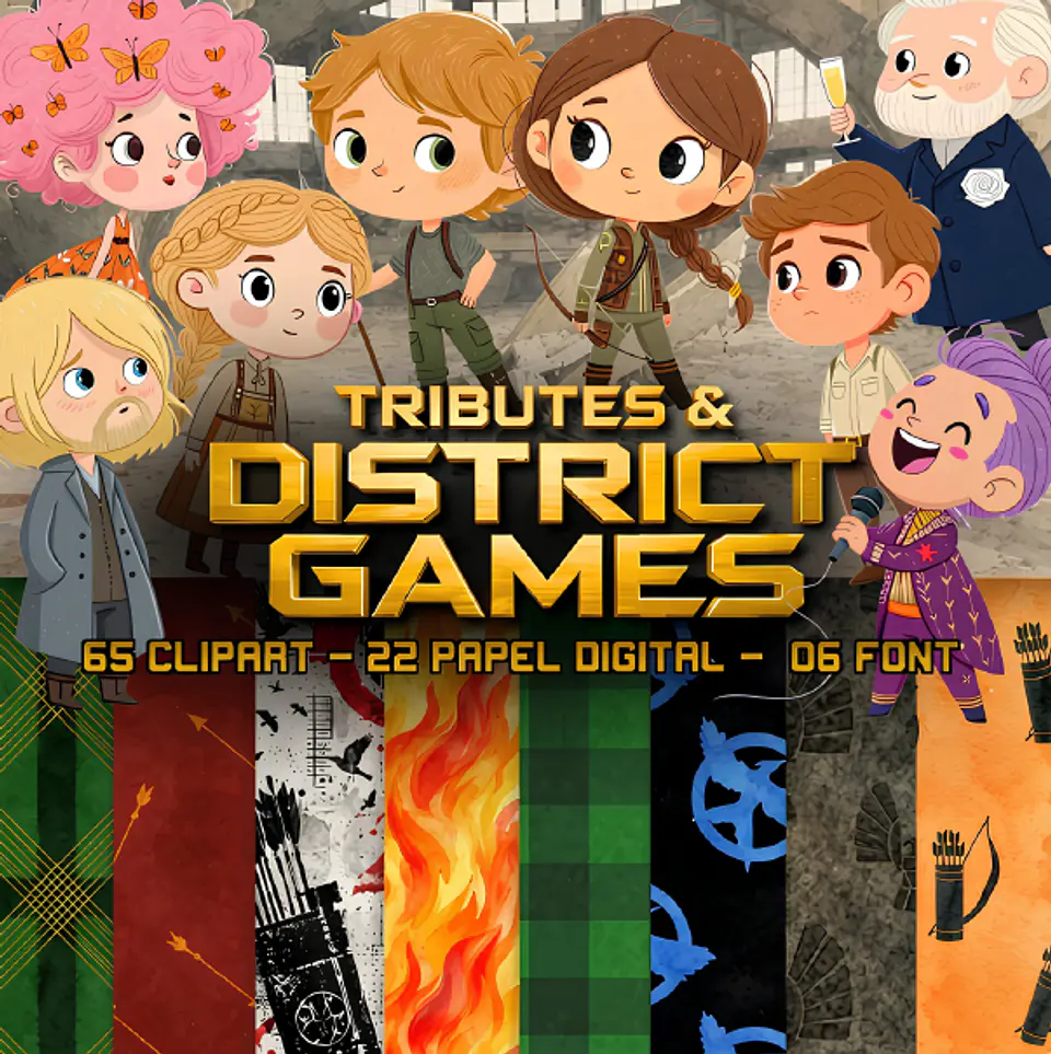 Tributes e District Games - Kit Digital 1