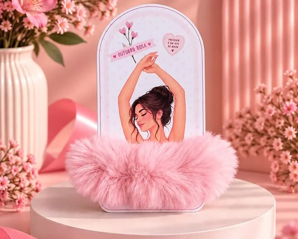 Coleção Outubro Rosa - Arquivo de Corte 4