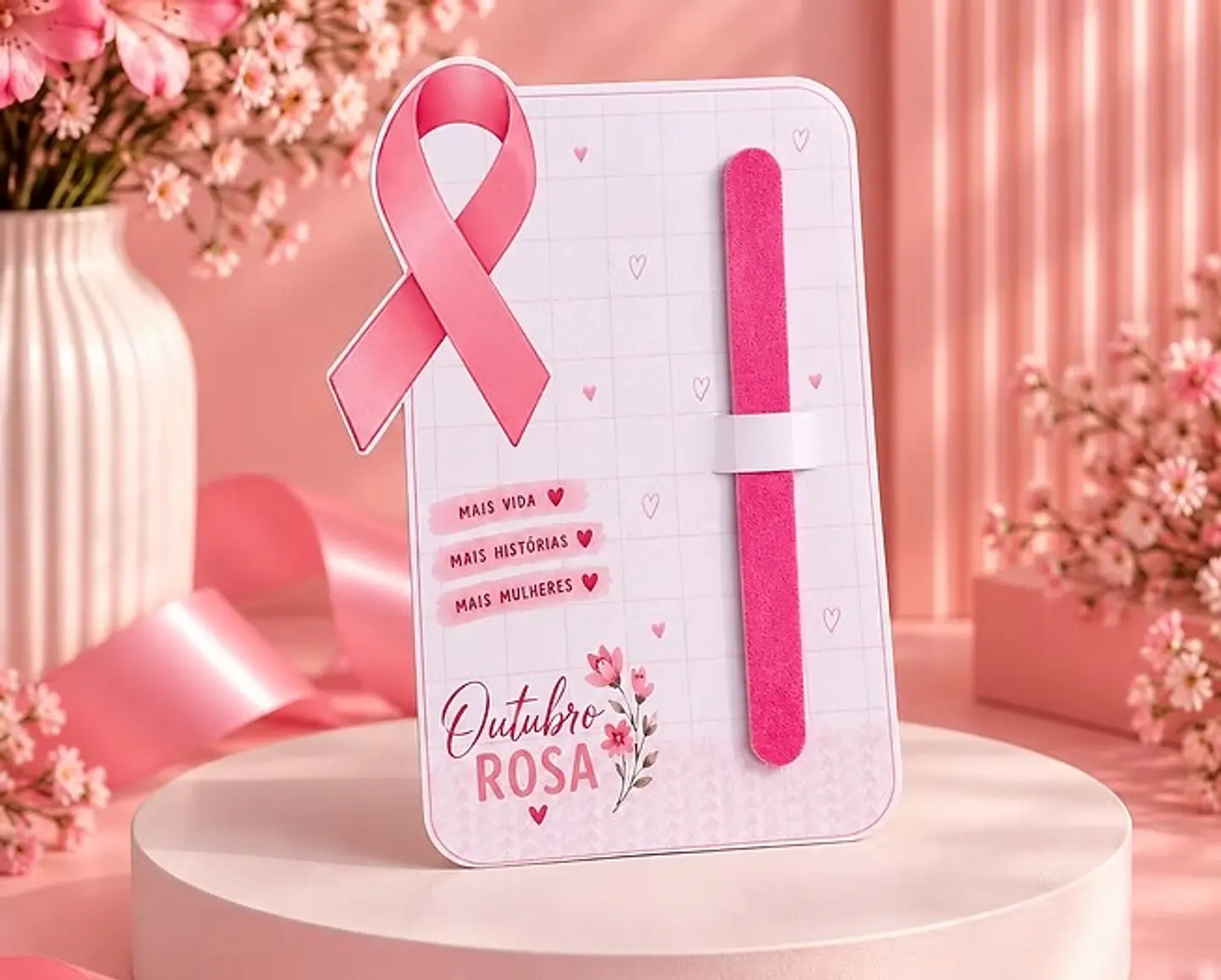 Coleção Outubro Rosa - Arquivo de Corte 6