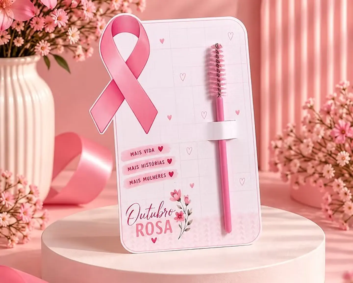 Coleção Outubro Rosa - Arquivo de Corte 7