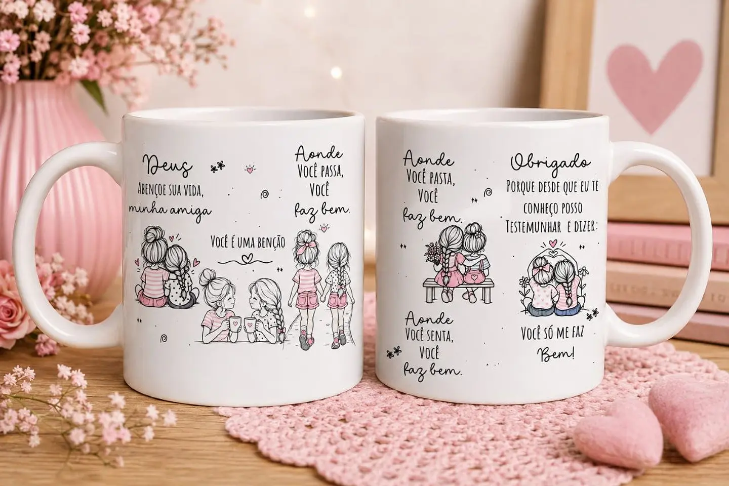 Querida Amiga - Caneca 1