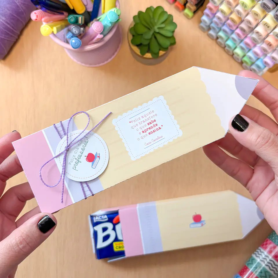 Caixa Bis Lápis 2 - Dia dos Professores 6