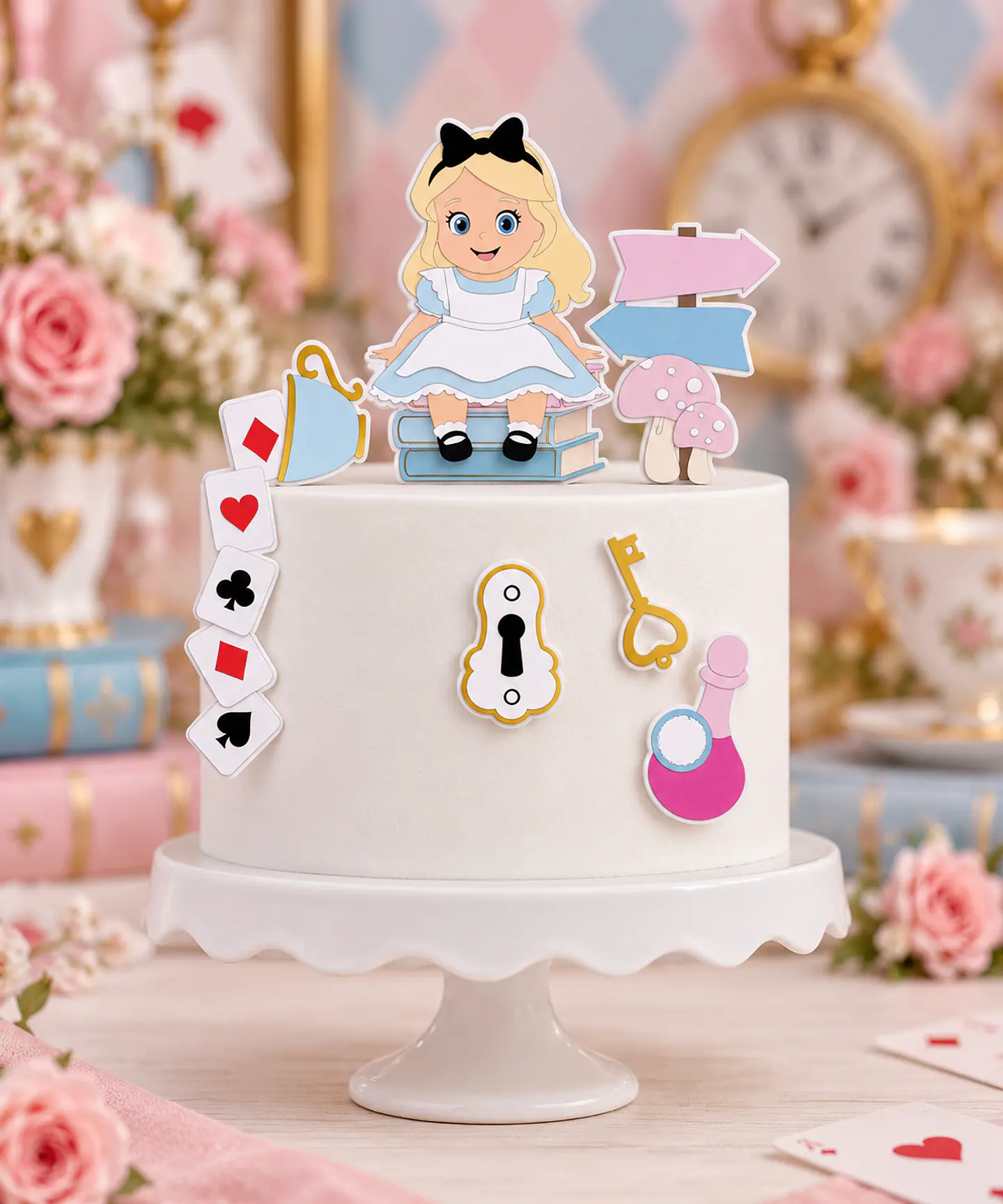 Topo de Bolo - Alice Baby 1