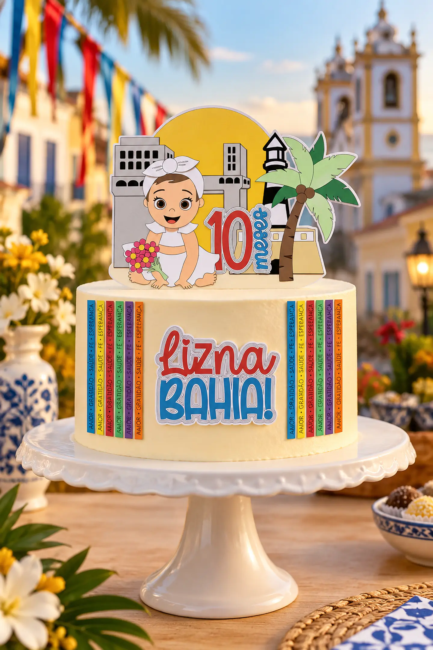 Topo de Bolo - Baiana Salvador 1