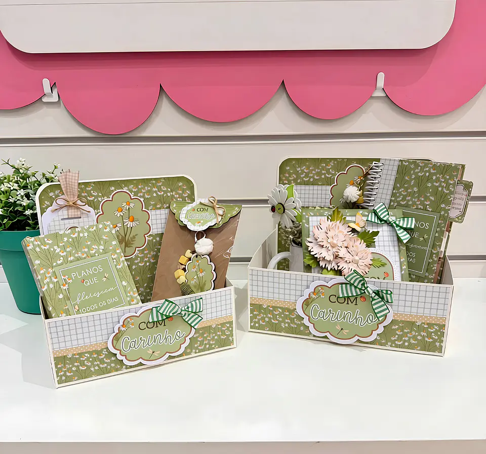Caixa Display (P e G) - Margaridas 1