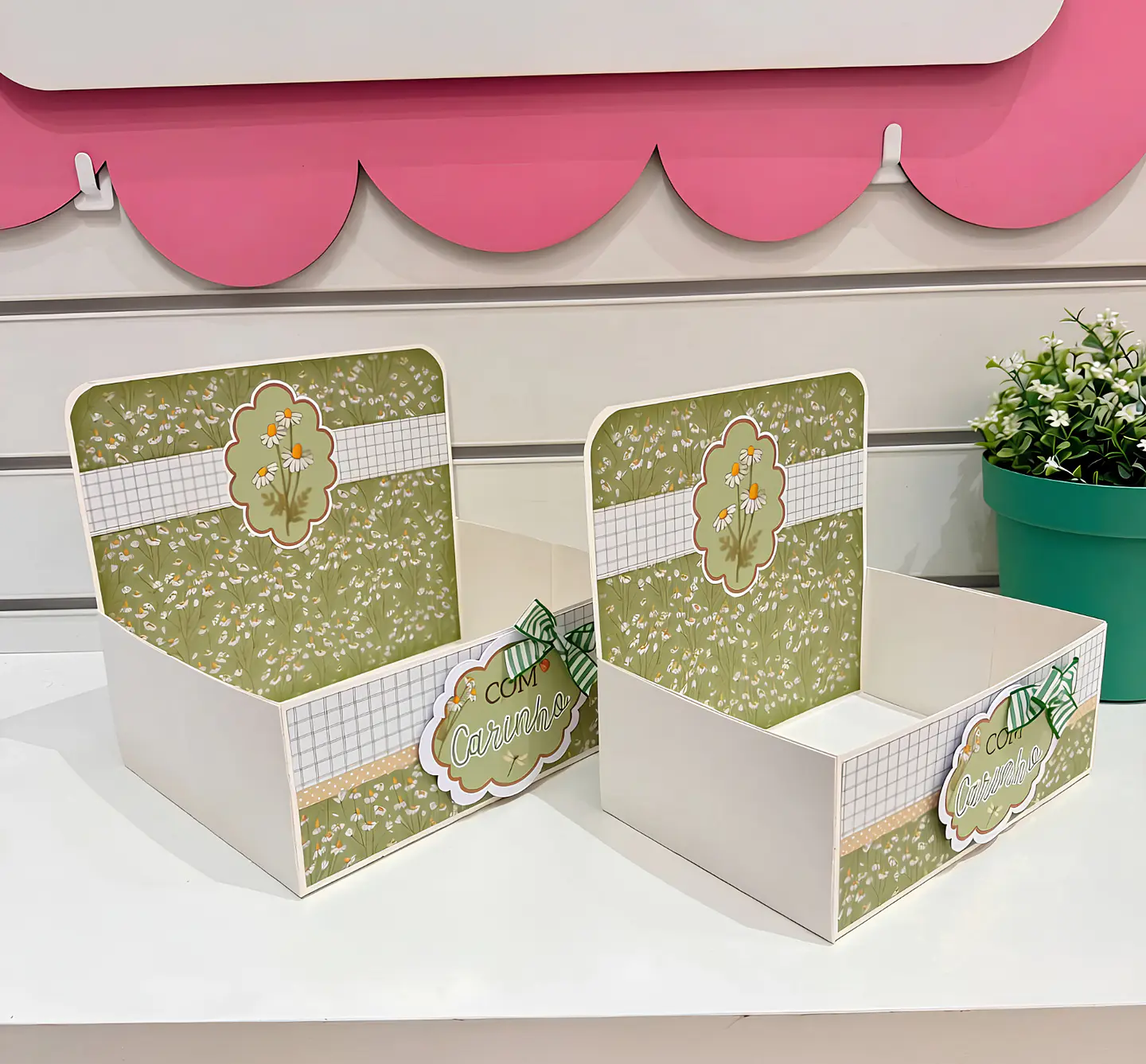 Caixa Display (P e G) - Margaridas 2