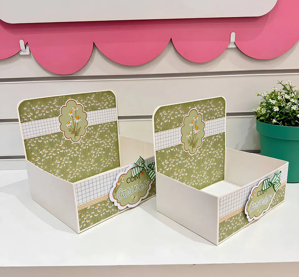 Caixa Display (P e G) - Margaridas 2