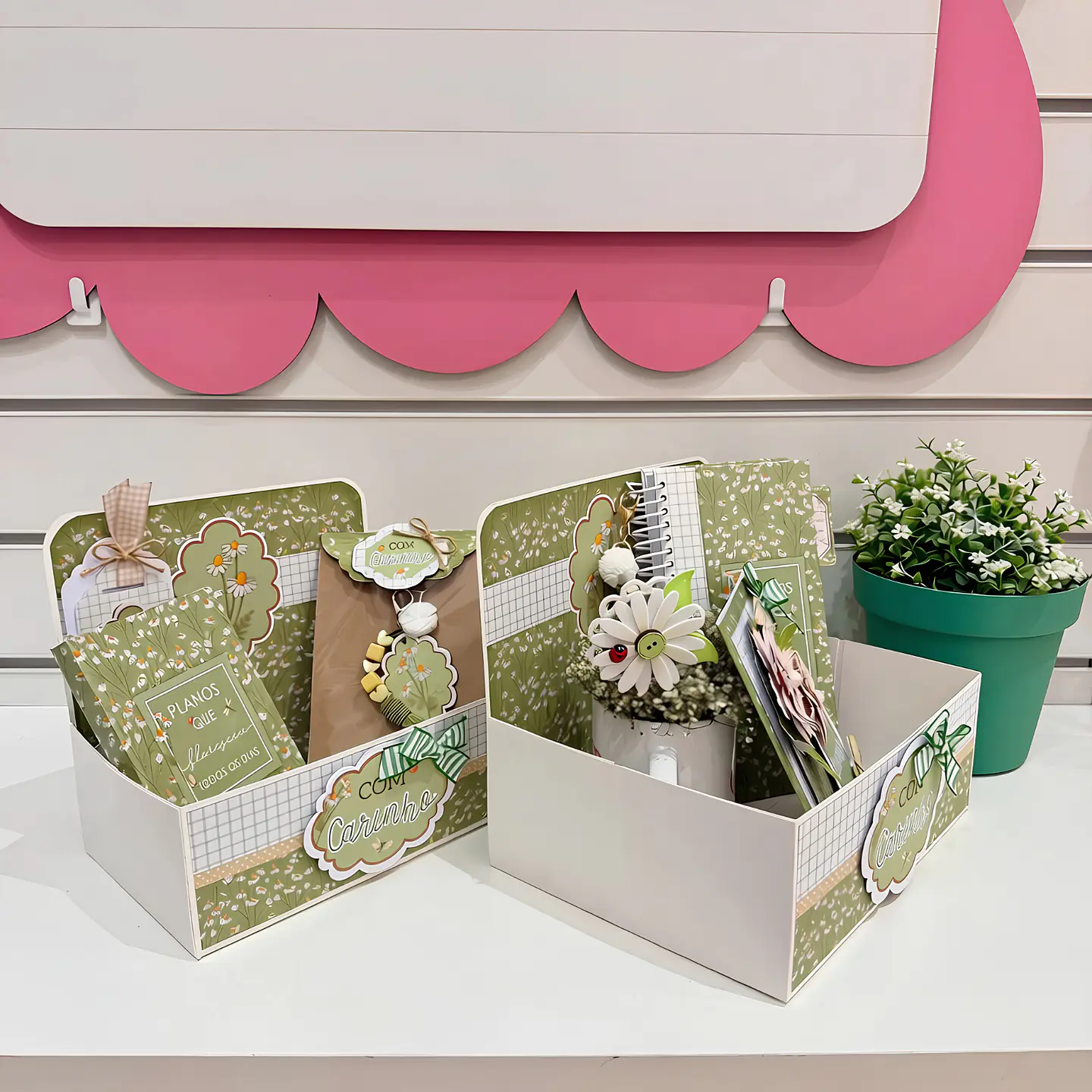 Caixa Display (P e G) - Margaridas 4