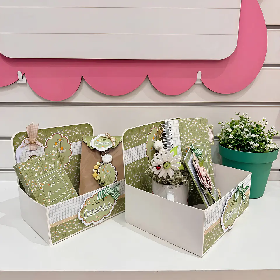 Caixa Display (P e G) - Margaridas 4