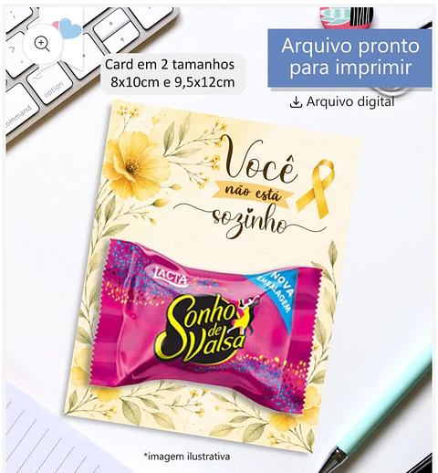 Card Multiuso - Setembro Amarelo