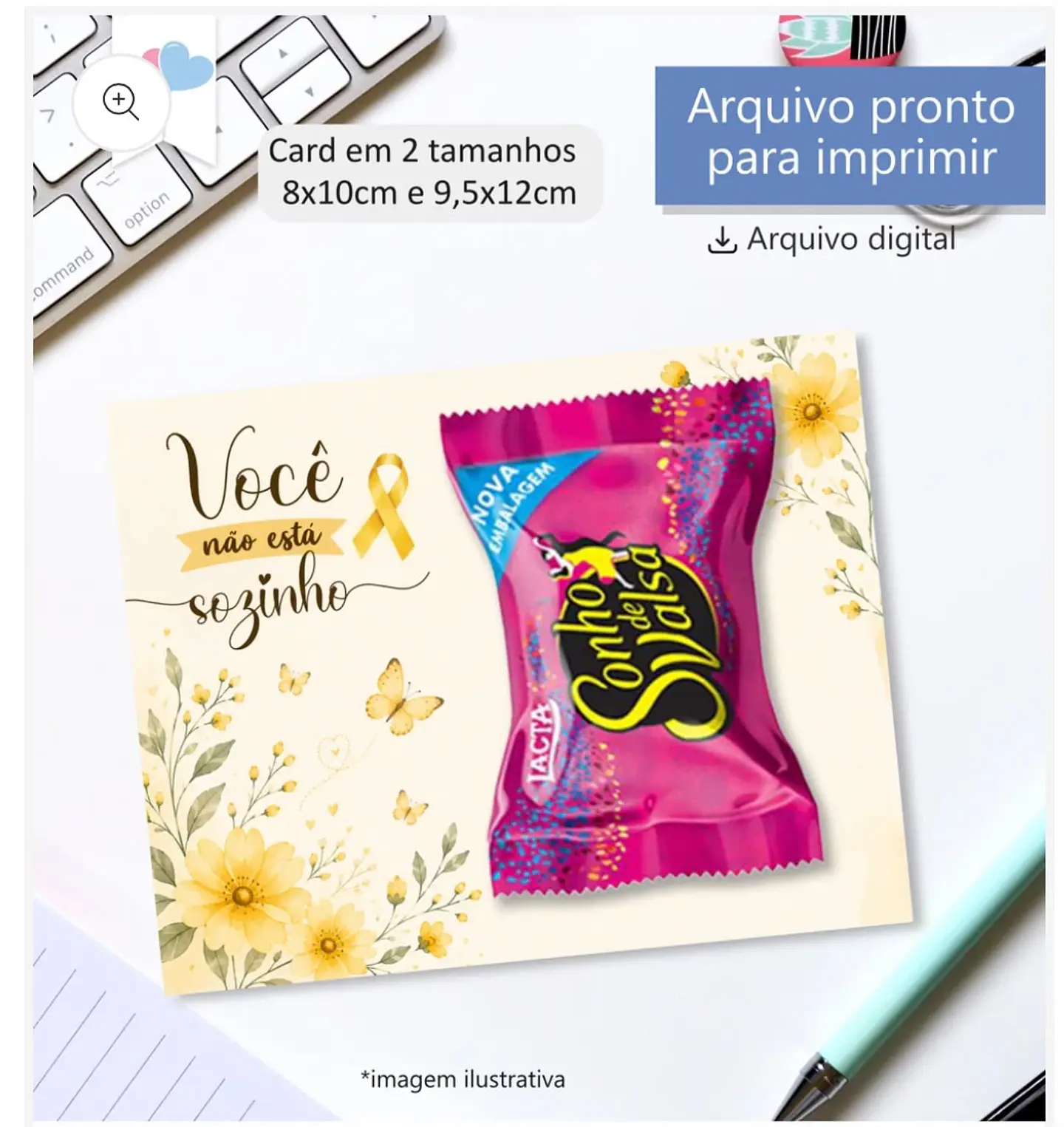 Card Multiuso - Setembro Amarelo 2