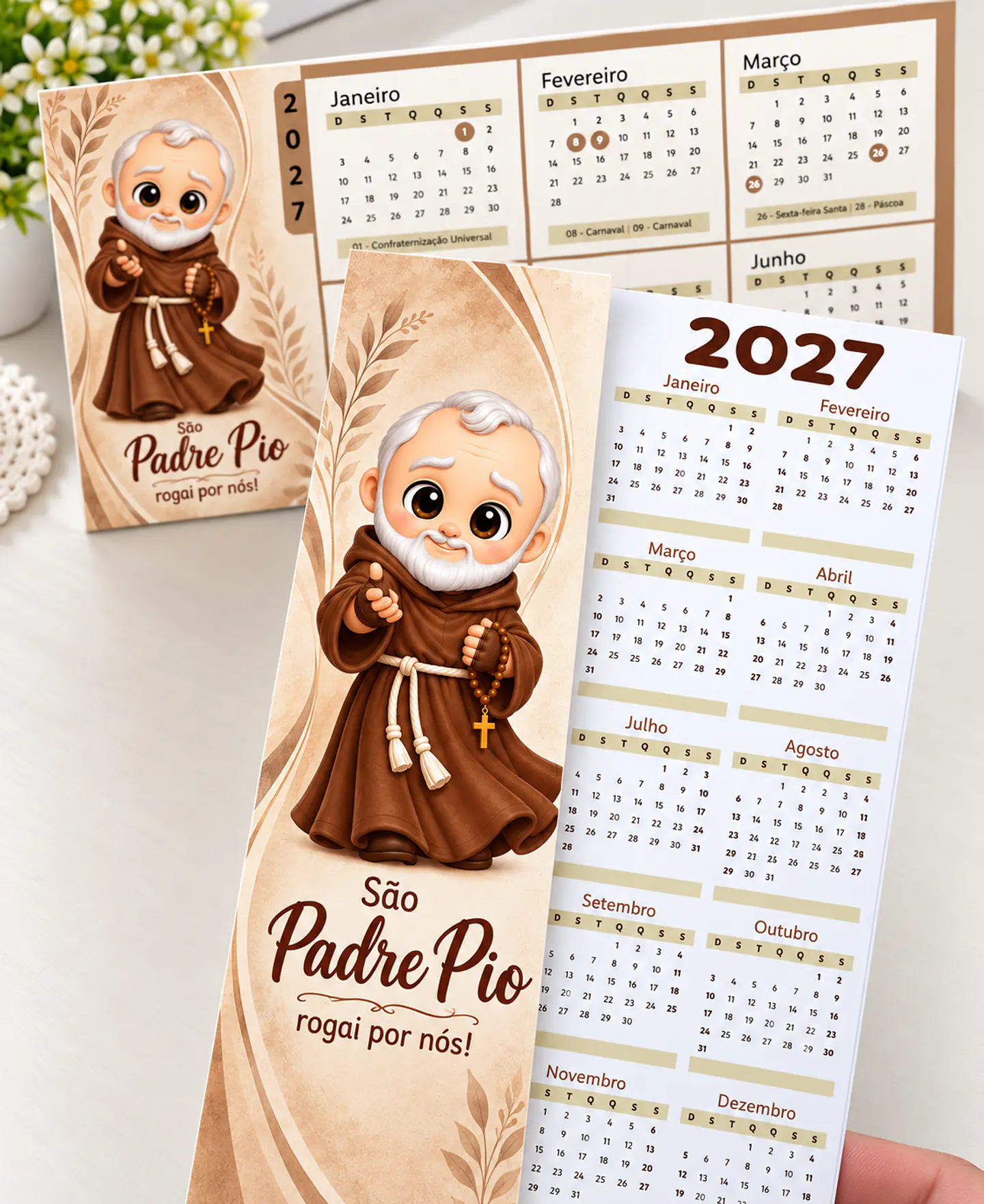 Combo Calendários 2027 - Arquivo de Corte 2