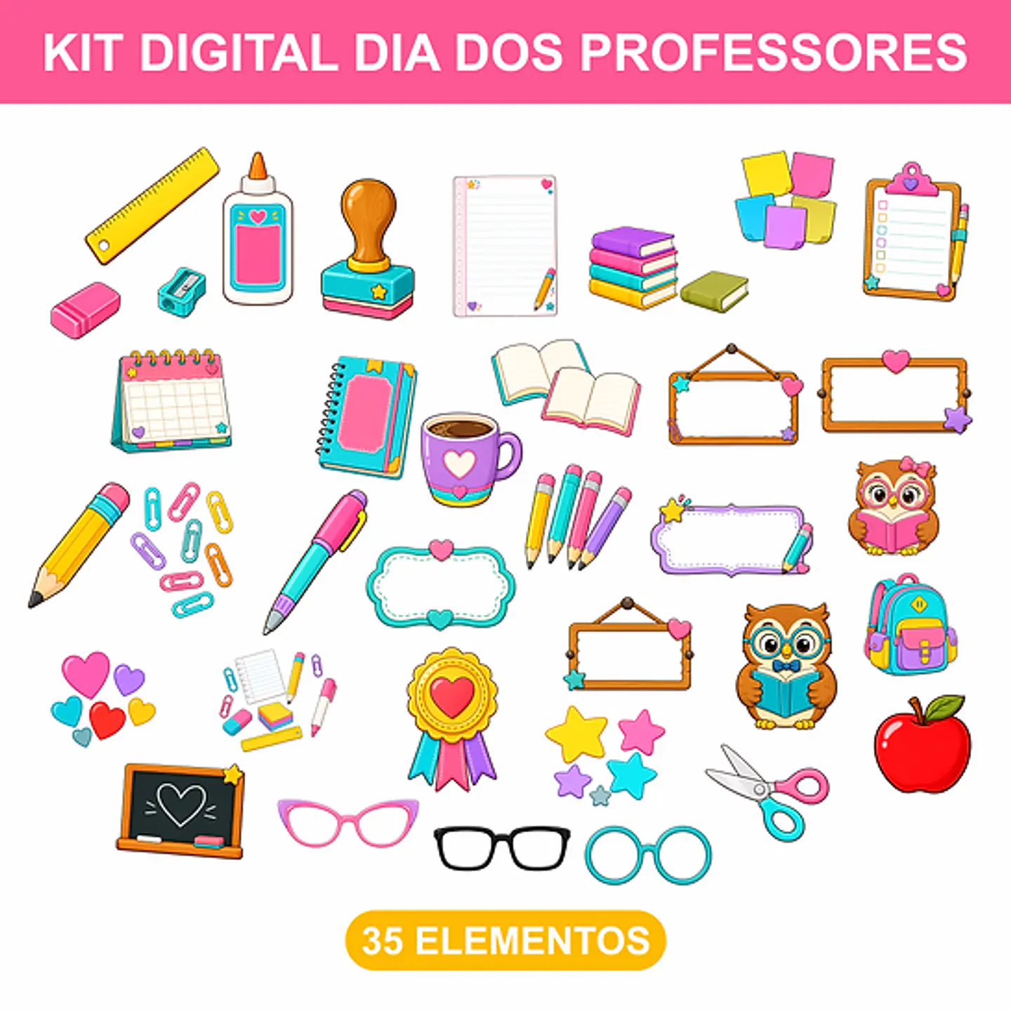 Dia dos Professores 2026 - Kit Digital 3