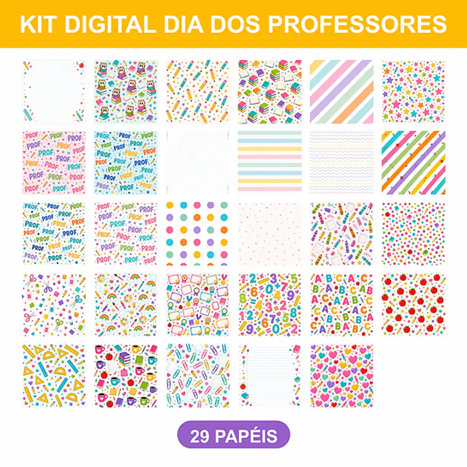 Dia dos Professores 2026 - Kit Digital 5