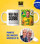 Não Falo Sobre Política - Caneca - Thumbnail 2