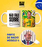 Não Falo Sobre Política - Caneca - Thumbnail 1