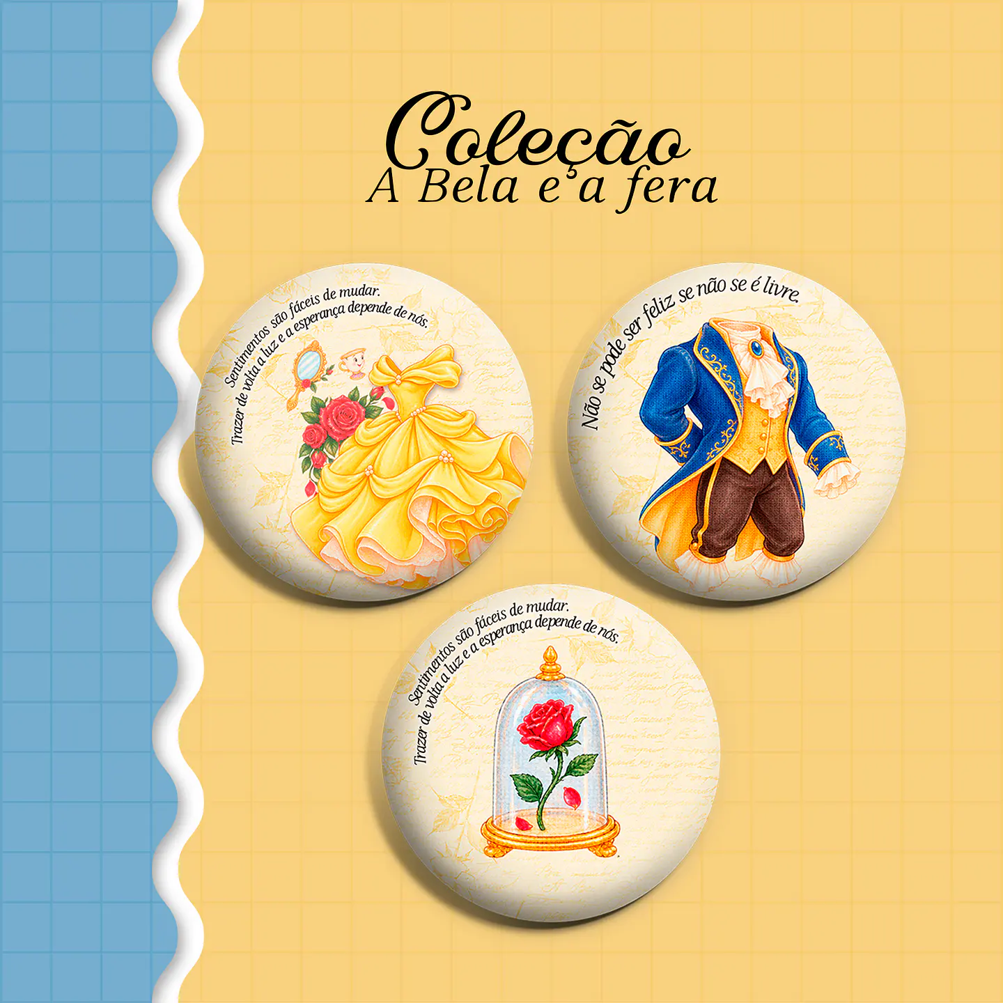 Coleção A Bela e a Fera - Encadernação 3