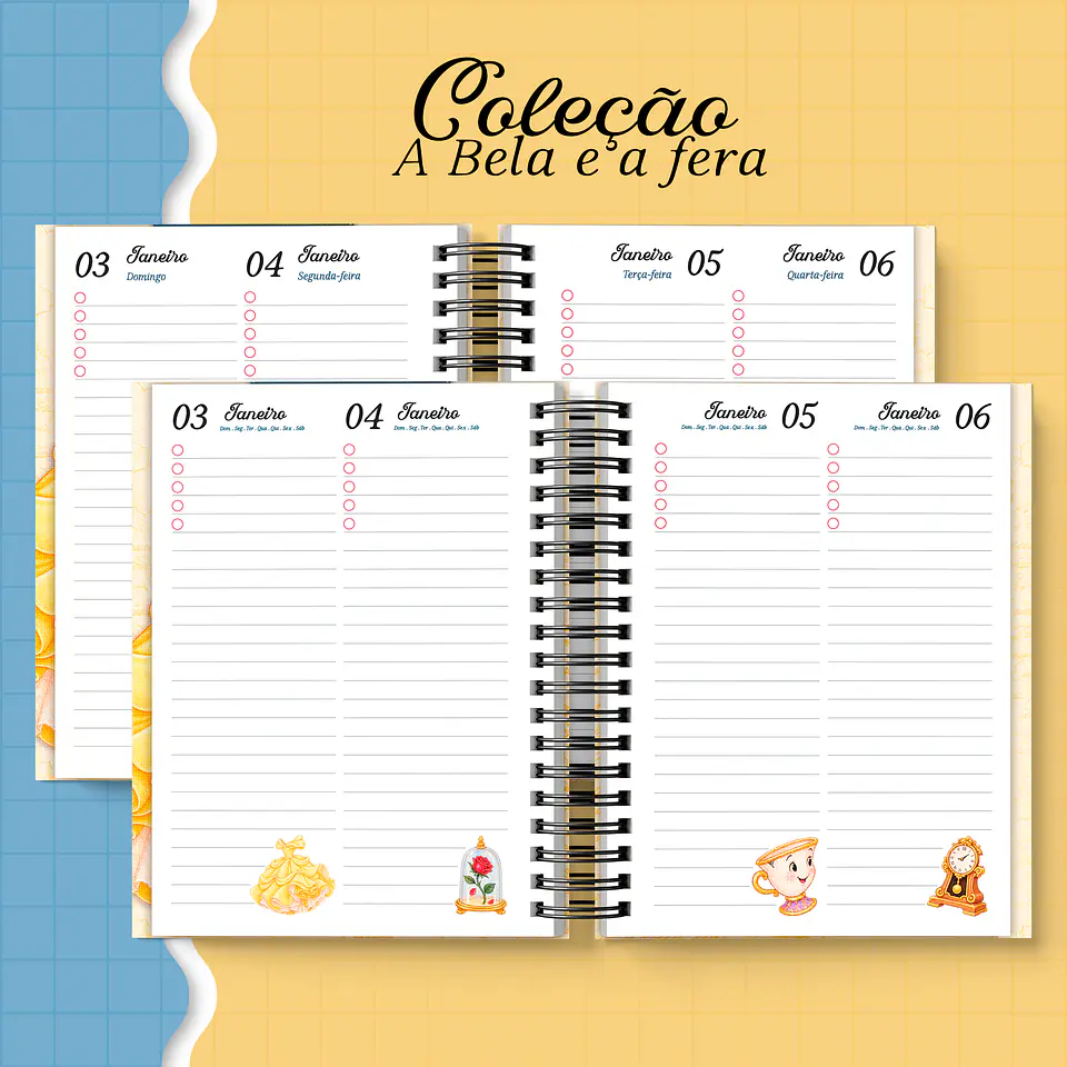 Coleção A Bela e a Fera - Encadernação 6