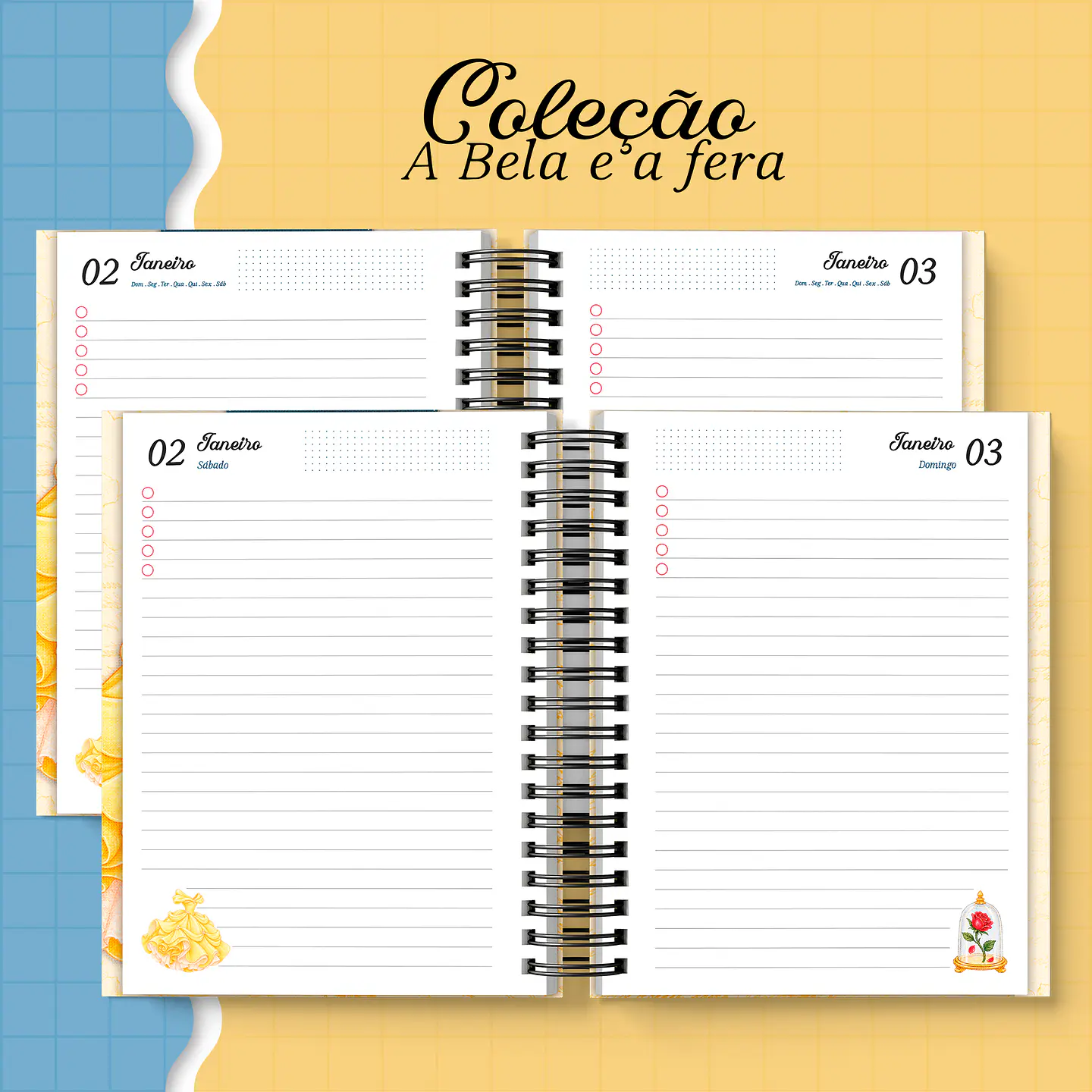 Coleção A Bela e a Fera - Encadernação 7