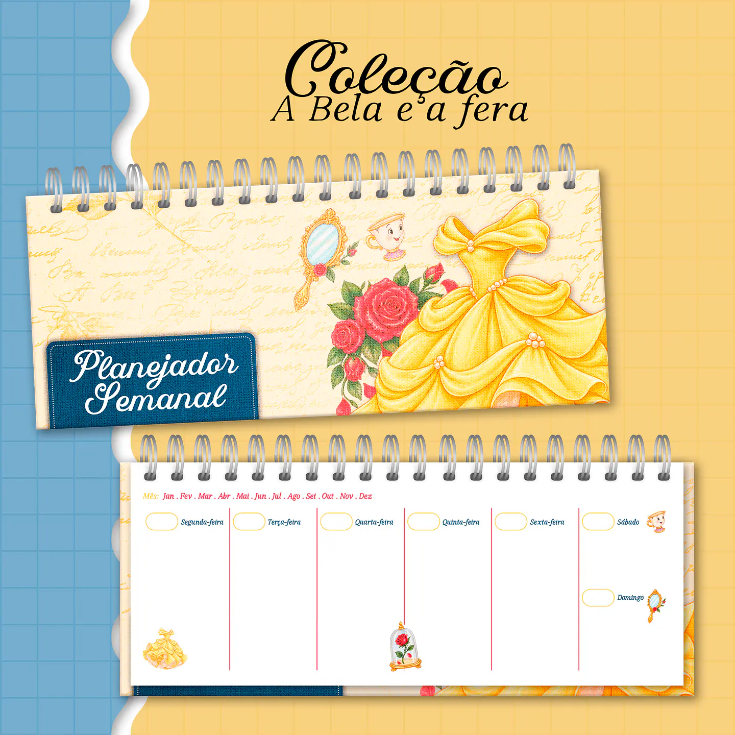 Coleção A Bela e a Fera - Encadernação 10
