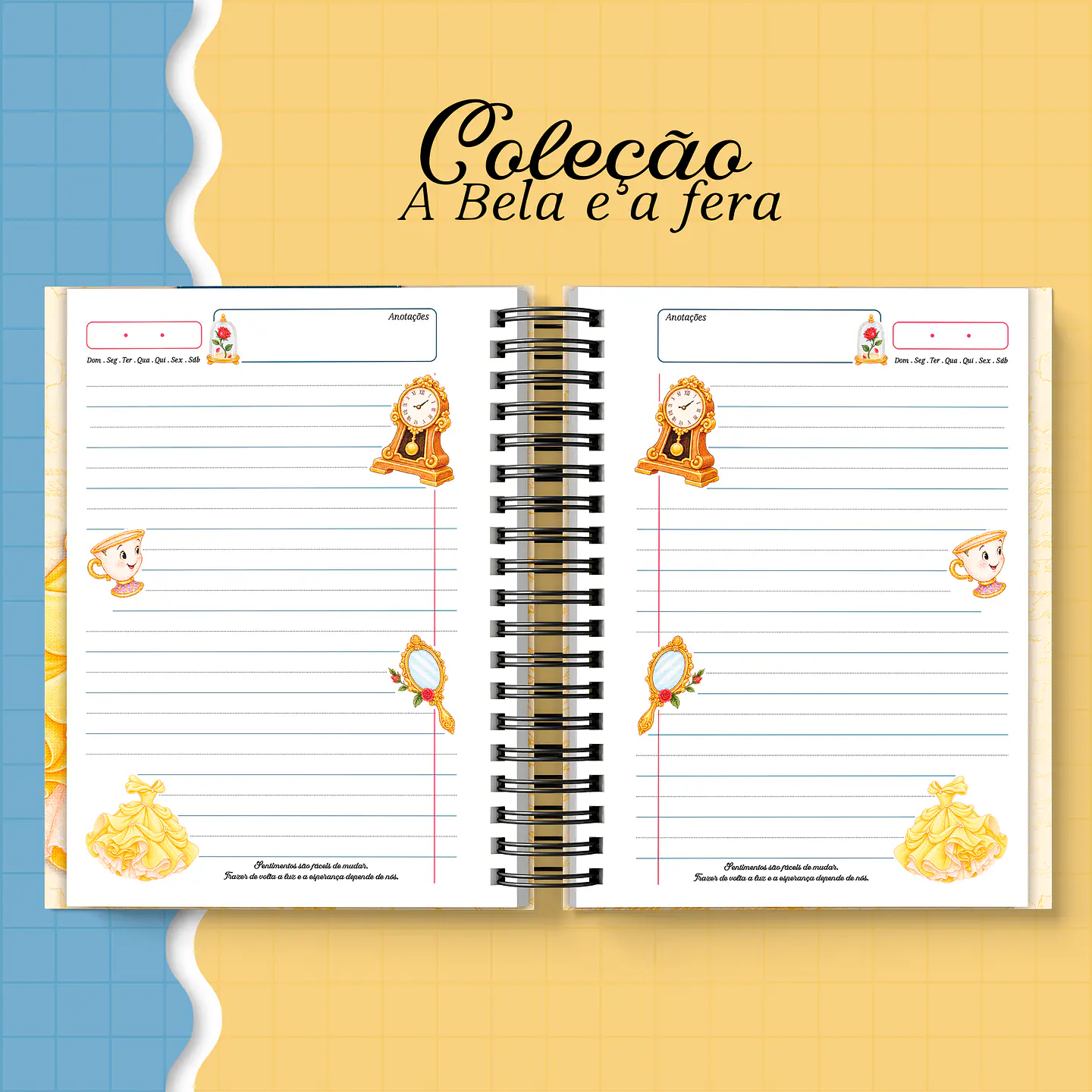 Coleção A Bela e a Fera - Encadernação 11