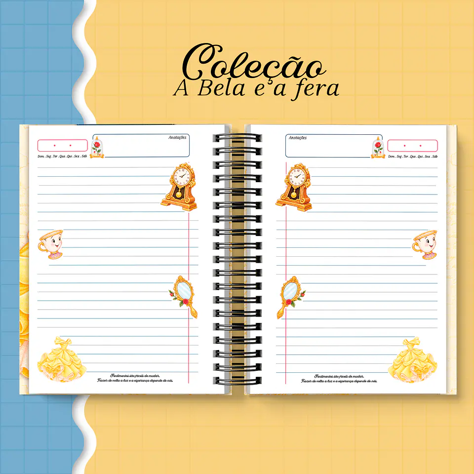 Coleção A Bela e a Fera - Encadernação 11