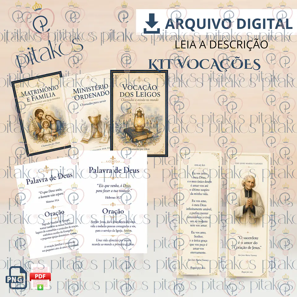 Kit Mês Vocacional - Encadernação 1