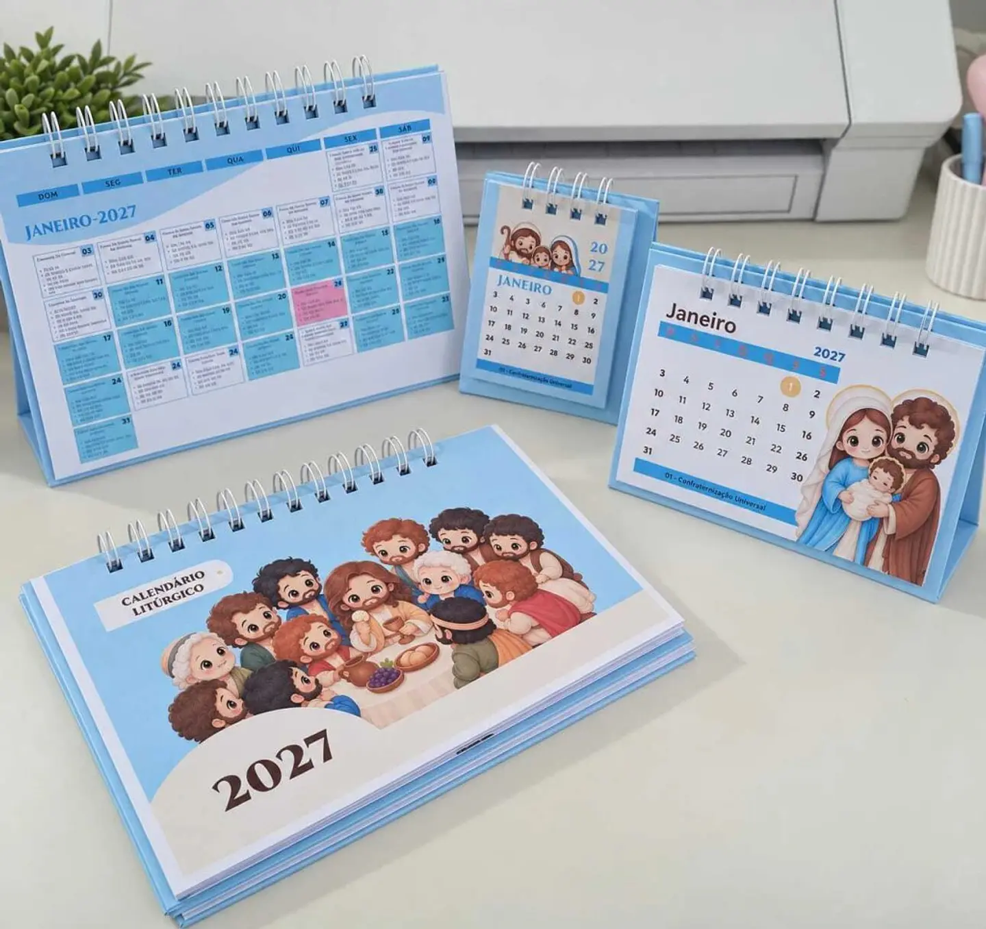 Calendário Litúrgico de Mesa A5 - 2027 1