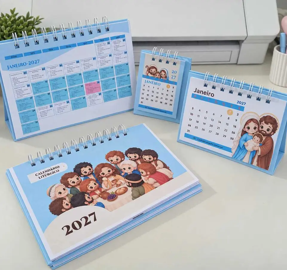 Calendário Litúrgico de Mesa A5 - 2027 1