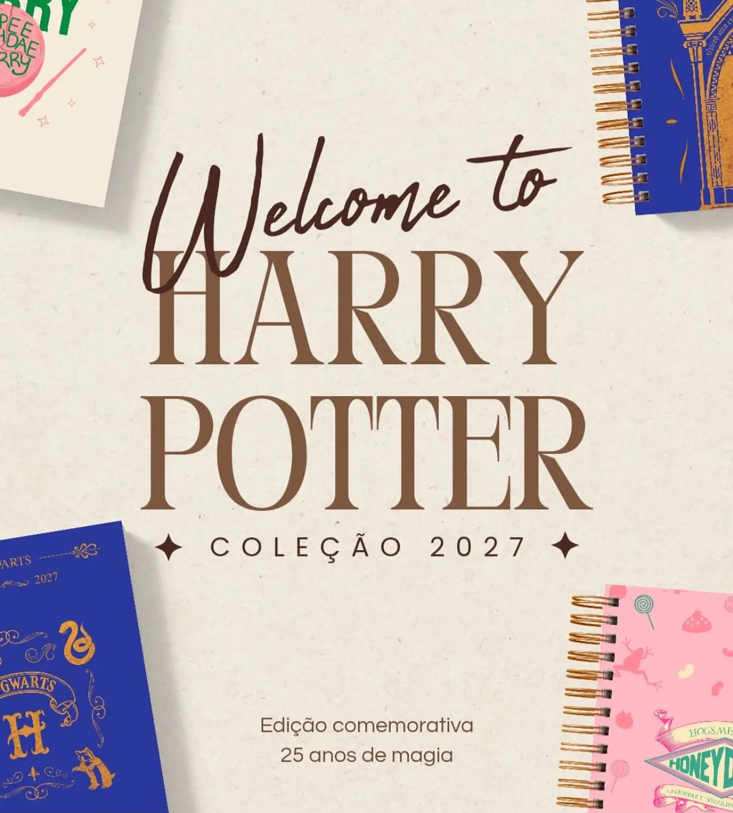 Coleção Harry Potter 2027 - Encadernação 1