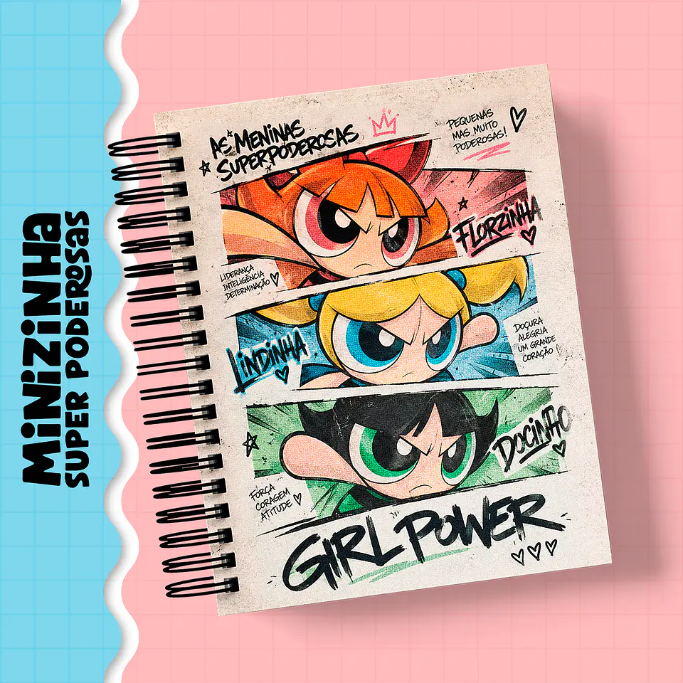 Coleção As Meninas Superpoderosas - Encadernação 1
