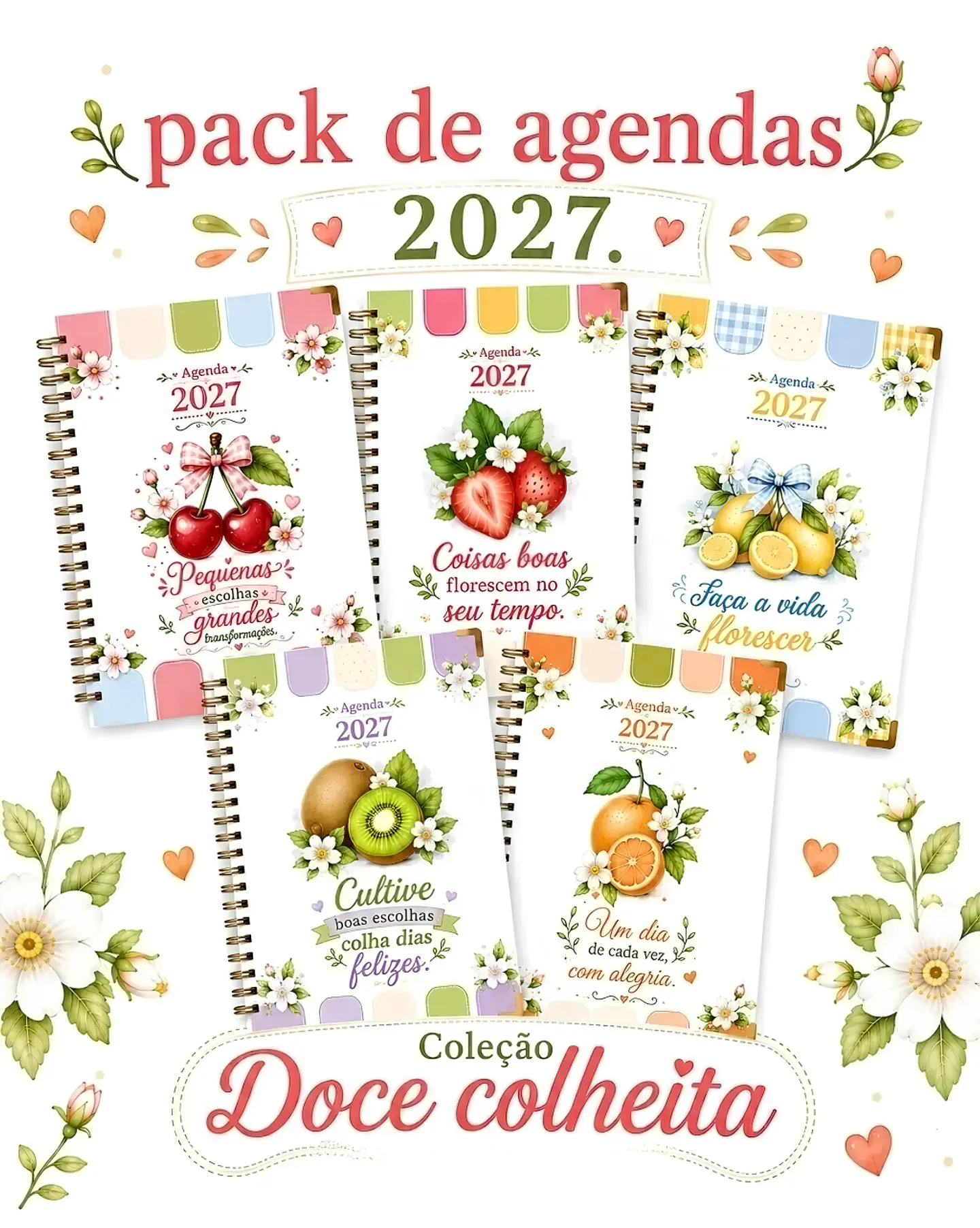 Agenda 2027 - Coleção Doce Colheita 1