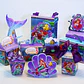 Kit Festa - A Pequena Sereia/Ariel - Thumbnail 22